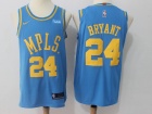 Nike Los Angeles Lakers #24 Kobe Bryant Blue MPLS Jersey