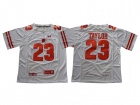 Wisconsin Badgers #23 Jonathan Taylor White 2017 College Football Jersey