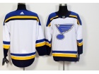 Adidas St.Louis Blues Blank White Hockey Jersey