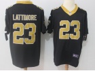 New Orleans Saints #23 Marshon Lattimore Black Vapor Untouchable Limited Football Jersey