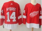 Adidas Detroit Red Wings #14 Gustav Nyquist Red Hockey Jersey