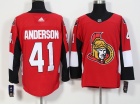 Adidas Ottawa Senators #41 Craig Anderson Red Hockey Jersey