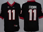 Youth Georgia Bulldogs #11 Jake Fromm Black College Football Limited Jerseys