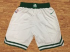 Nike Boston Celtics White Basketball Short