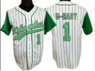 Kekambas #1 G-Baby White Baseball Throwback Baseball Jersey