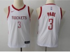 Nike Youth Houston Rockets #3 Chris Paul White Swingman Jersey