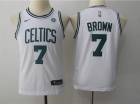 Nike Youth Boston Celtics #7 Jaylen Brown White Swingman Jersey