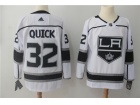 Adidas Los Angeles Kings #32 Jonathan Quick White Hockey Jersey