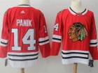 Adidas Chicago Blackhawks #14 Richard Panik Red Hockey Jersey