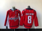 Adidas Washington Capitals #8 Alexander Ovechkin Red Hockey Jersey