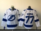 Adidas Tampa Bay Lightning #77 Victor Hedman White Hockey Jersey