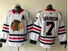 Adidas Chicago Blackhawks #7 Brent Seabrook White Hockey Jersey