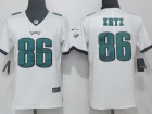 Women Philadelphia Eagles #86 Zach Ertz White Vapor Untouchable Limited Jersey