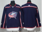 Adidas Columbus Blue Jackets Blank Blue Hockey Jersey