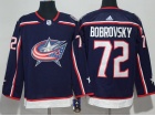 Adidas Columbus Blue Jackets #72 Sergei Bobrovsky Blue Hockey Jersey