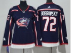 Adidas Women Columbus Blue Jackets #72 Sergei Bobrovsky Blue Hockey Jersey