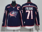 Adidas Youth Columbus Blue Jackets #71 Nick Foligno Blue Hockey Jersey