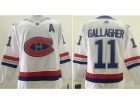 Adidas Montreal Canadiens #11 Brendan Gallagher 2017 NHL 100 Classic Breakaway Player Jersey