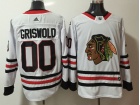 Adidas Chicago Blackhawks #00 Clark Griswold White Hockey Jersey