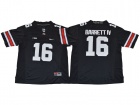 2017 Ohio State Buckeyes #16 J.T. Barrett IV Black Limited College Football Jersey