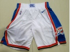 Nike Oklahoma City Thunder White Shorts