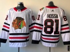 Adidas Chicago Blackhawks #81 Marian Hossa White Hockey Jersey