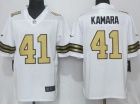 New Orleans Saints #41 Alvin Kamara White Color Rush Limited Football Jersey