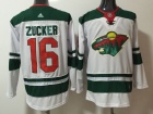 Adidas Minnesota Wild #16 Jason Zucker White Hockey Jersey