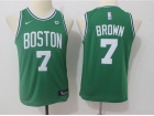 Nike Youth Boston Celtics #7 Jaylen Brown Green Swingman Jersey