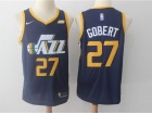 Nike Utah Jazz #27 Rudy Gobert Navy Blue Swingman Basketball Jersey