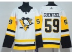 Adidas Youth Pittsburgh Penguins #59 Jake Guentzel White Hockey Jersey