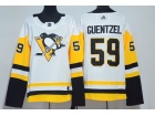 Adidas Women Pittsburgh Penguins #59 Jake Guentzel White Hockey Jersey