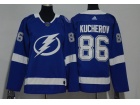 Adidas Women Tampa Bay Lightning #86 Nikita Kucherov Blue Hockey Jersey