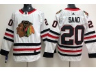 Adidas Chicago Blackhawks #20 Brandon Saad White Hockey Jersey