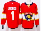 Adidas Florida Panthers #1 Roberto Luongo Red Hockey Jersey