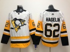 Adidas Pittsburgh Penguins #62 Carl Hagelin White Hockey Jersey