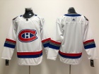 Adidas Montreal Canadiens Blank White 2017 NHL 100 Classic Breakaway Jersey