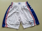 Nike Philadelphia 76ers White Basketball Short