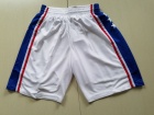 Nike Philadelphia 76ers White Basketball Short