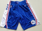 Nike Philadelphia 76ers Blue Basketball Short