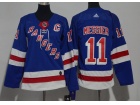 Adidas Women New York Rangers #11 Mark Messier Blue Hockey Jersey