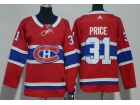 Adidas Youth Montreal Canadiens #31 Carey Price Red Hockey Jersey