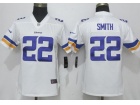 Minnesota Vikings #22 Harrison Smith White Womens Vapor Untouchable Limited Jersey