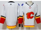 Adidas Calgary Flames Blank White Hockey Jersey