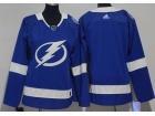 Adidas Women Tampa Bay Lightning Blank Blue Hockey Jersey