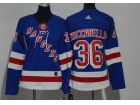 Adidas Women New York Rangers #36 Mats Zuccarello Blue Hockey Jersey