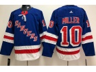 Adidas New York Rangers #10 J.T. Miller Blue Hockey Jersey