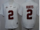 Alabama Crimson Tide #2 Jalen Hurts White 2018 Diamond Quest Limited Jersey