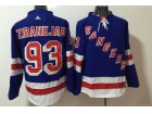 Adidas New York Rangers #93 Mika Zibanejad Blue Hockey Jersey