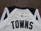 Nike Minnesota Timberwolves #32 Anthony Towns White Basketball Jersey